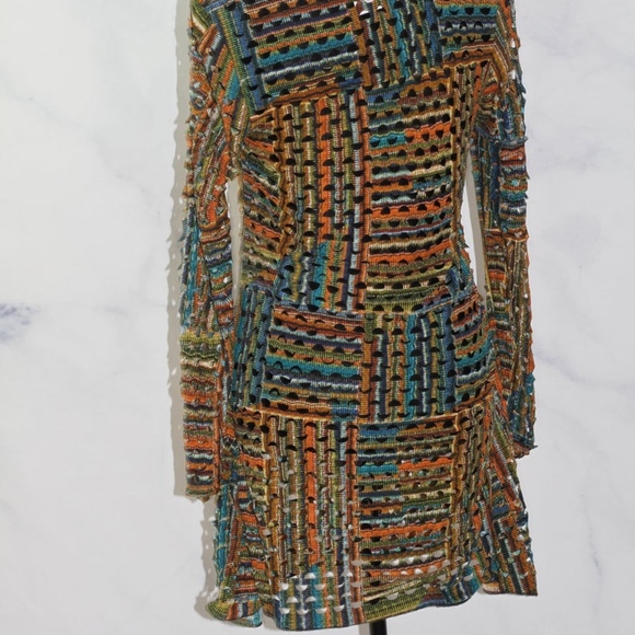 Adore Multi Color Knit Dress - Picture 9 of 10